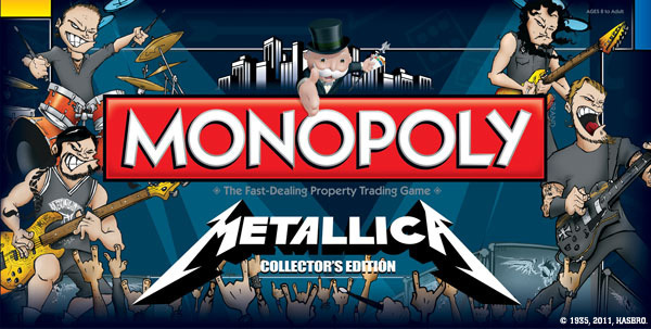 Παίξε Monopoly με τους Metallica!